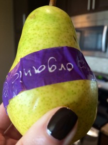 organic pear